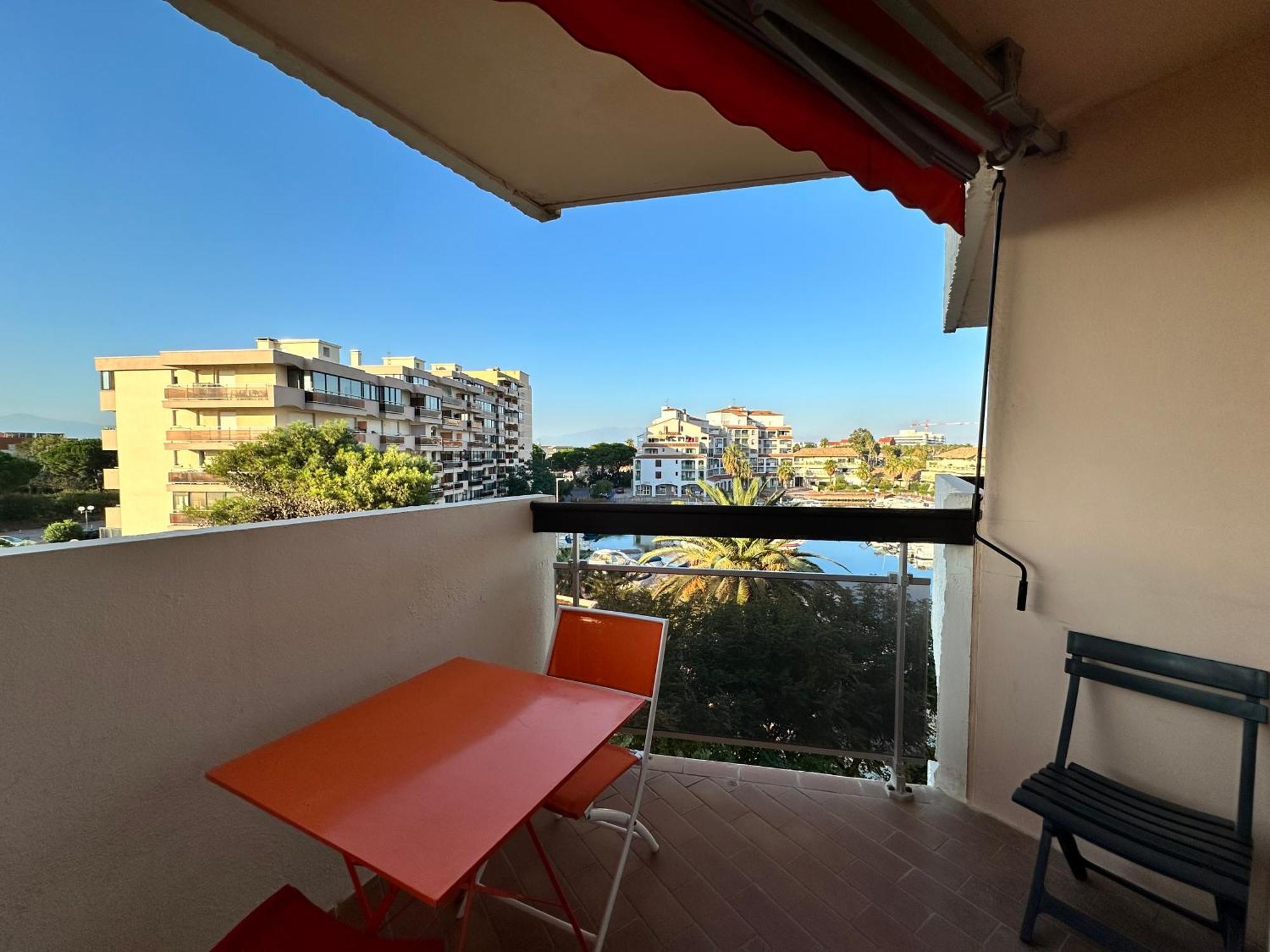 Appartement Studio Vue Sur La Marina 카네트 외부 사진